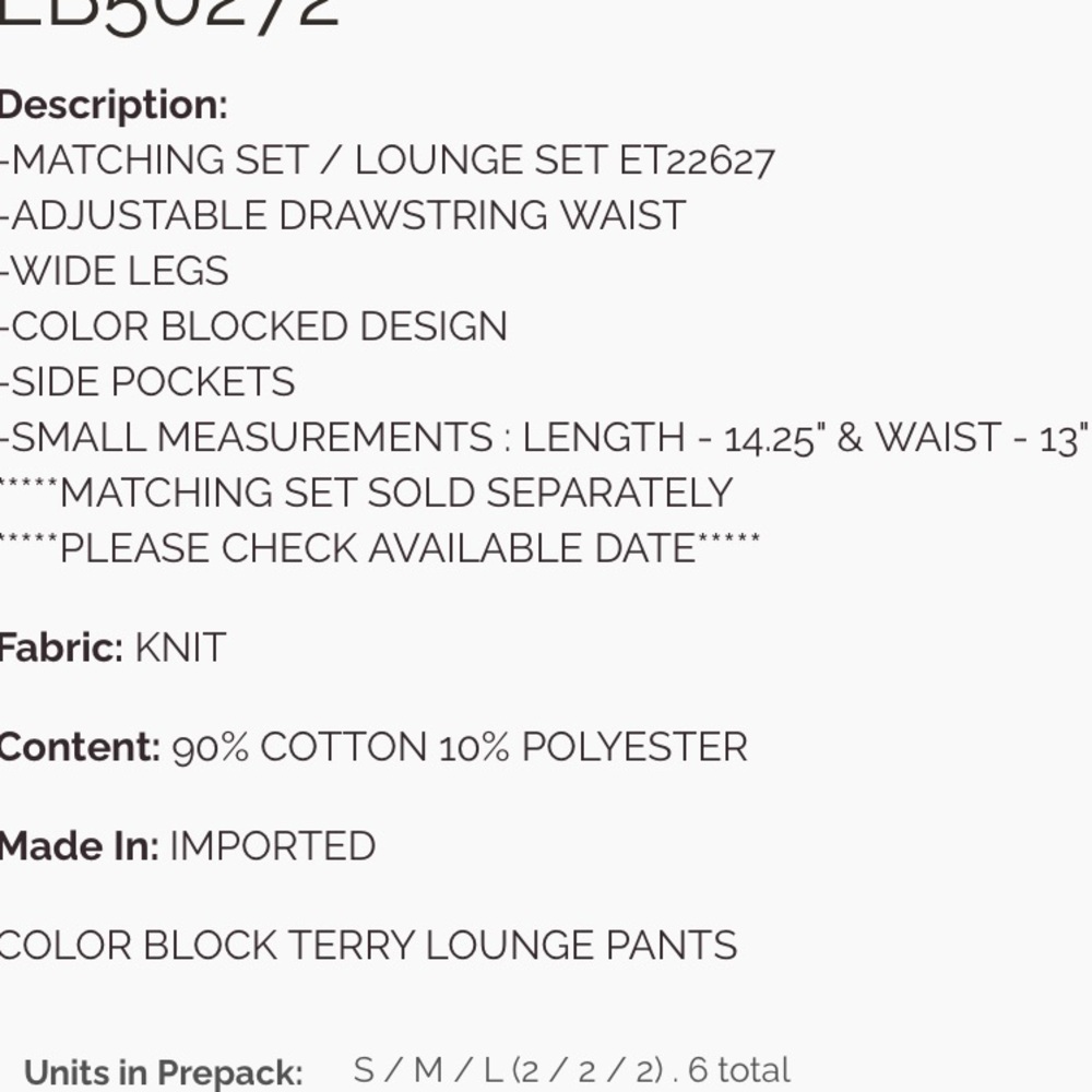 Easel Multicolor Patchwork Pants & Jumpsuit Set - Picture 9 of 9